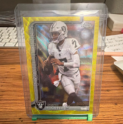 Topps chrome 2024 geno smith - chrome,